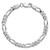 Sterling Silver Rhodium-plated 5.25mm Figaro Chain - QF-2281EEFC-3018