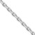 Sterling Silver Rhodium-plated 5.4mm Beveled Oval Cable Chain - QC-6CE66FCB-3611
