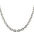 Sterling Silver Rhodium-plated 5.4mm Beveled Oval Cable Chain - QC-B6812D83-1004