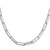 Sterling Silver Rhodium-plated 5.5mm D/C Paperclip Chain - QD-B4ADD6F2-9653