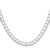 Sterling Silver Rhodium-plated 5.75mm D/C Square Curb Chain - QF-5533F5A3-5072