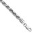 Sterling Silver Rhodium-plated 5.75mm Diamond-cut Rope Chain - QD-3446BA9C-9434