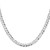 Sterling Silver Rhodium-plated 5.75mm Flat Curb Chain - QL-03F91B33-8143