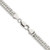 Sterling Silver Rhodium-plated 5.7mm Double Diamond-cut Curb Chain - QD-D67A341A-8731
