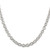 Sterling Silver Rhodium-plated 6.1mm Cable Chain - QF-5415EC79-6498