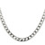 Sterling Silver Rhodium-plated 6.25mm D/C Square Curb Chain - QF-39E38E5D-3782