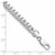 Sterling Silver Rhodium-plated 6.4mm Polished Domed Curb Chain - QD-9E3A2646-3074