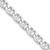 Sterling Silver Rhodium-plated 6.5mm D/C Flat Anchor Curb Chain - QF-901A371F-2564
