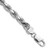 Sterling Silver Rhodium-plated 6.5mm Diamond-cut Rope Chain - QD-61966FDE-6765