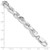 Sterling Silver Rhodium-plated 6.5mm Diamond-cut Rope Chain - QD-92FEEA0E-9565