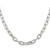 Sterling Silver Rhodium-plated 6.65mm Diamond-cut Long Link Cable Chain - QA-B5A631F3-1029
