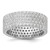 Sterling Silver Rhodium-plated 6mm CZ Eternity Band - QR-212C21CD-4460