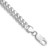 Sterling Silver Rhodium-plated 7.0mm Polished Domed Curb Chain - QD-657BDBD9-4177