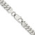 Sterling Silver Rhodium-plated 7.0mm Polished Domed Curb Chain - QD-EECB5D3E-2734