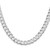 Sterling Silver Rhodium-plated 7.5mm Flat Curb Chain - QL-E72FE52C-3083