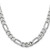Sterling Silver Rhodium-plated 7.75mm Figaro Chain - QF-0D9CE247-9884