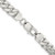 Sterling Silver Rhodium-plated 7.8mm Polished Domed Curb Chain - QD-2000B36A-2556