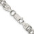 Sterling Silver Rhodium-plated 7mm Pave Curb Chain - QC-93FB84F2-1934