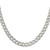 Sterling Silver Rhodium-plated 8.3mm Pav‚ Curb Chain - QC-F7E41784-4150