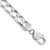 Sterling Silver Rhodium-plated 8.6mm D/C Square Curb Chain - QF-EEA9A8C2-6162