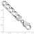 Sterling Silver Rhodium-plated 8.6mm D/C Square Curb Chain - QF-EEA9A8C2-6162