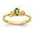 14k 5x3mm Oval Peridot ring