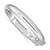Sterling Silver Rhodium-plated 9.00mm Fancy Hinged Bangle Bracelet