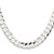 Sterling Silver Rhodium-plated 9.75mm Concave Beveled Curb Chain - QC-AB7A2CC1-9766