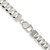 Sterling Silver Rhodium-plated 9.75mm Concave Beveled Curb Chain - QC-CA044DBF-3714