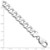 Sterling Silver Rhodium-plated 9.75mm Flat Curb Chain - QL-D9FBB488-3217