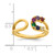 14k 6 Birthstone Wrap Mother's Ring Mounting