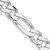 Sterling Silver Rhodium-plated 9mm Figaro Chain - QF-8A407A3F-2651