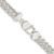 Sterling Silver Rhodium-plated 9mm Polished Domed Curb Chain - QD-2B35B8C1-4804