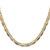 14k 6.1mm Tri-color Gold Pav‚ Valentino Chain - PV-3911BF20-5459