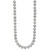 14K 6-7mm Grey Near Round Freshwater Cultured Pearl 16 inch Necklace