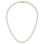 14k 6-7mm White Round Akoya Saltwater Cultured Pearl 18 inch Necklace - PL-A28449E1-6820