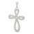 Sterling Silver Rhodium-plated Cross Pendant - QC-37F7E0E4-6331