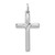 Sterling Silver Rhodium-plated Cross Pendant - QC-B4F09A01-3224