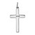 Sterling Silver Rhodium-plated Cross Pendant - QC-B4F09A01-3224