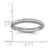 Sterling Silver Rhodium-plated CZ 3mm Eternity Band - QR-B96190FD-5367