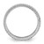 Sterling Silver Rhodium-plated CZ 3mm Eternity Band - QR-E976DE99-3378