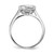 Sterling Silver Rhodium-plated CZ 3-Ring Set - QR-88336B33-5071