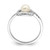Sterling Silver Rhodium-plated CZ 5-6mm Button FWC Pearl in Circle Ring - QR-39325296-5023