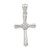 Sterling Silver Rhodium-plated CZ Cross Pendant - QC-D8CD8571-8533
