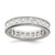 Sterling Silver Rhodium-plated CZ Eternity Band - QR-FC320D58-1469
