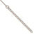 Sterling Silver Rhodium-plated CZ Heart w/2in ext. Bar Necklace