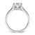 Sterling Silver Rhodium-plated CZ Ring - QR-2033A670-4423