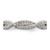 Sterling Silver Rhodium-plated CZ Ring - QR-A294F7E7-3450