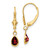 14k 6x4mm Garnet/January Earrings - XB-C26AD064-2801