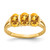 14k 6x4mm Oval Citrine ring - Y2-C5953D19-6241